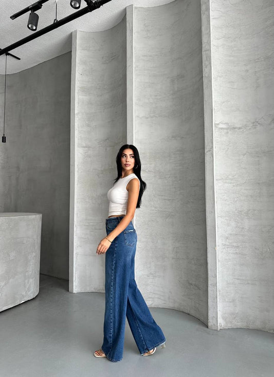 Wide leg Jean